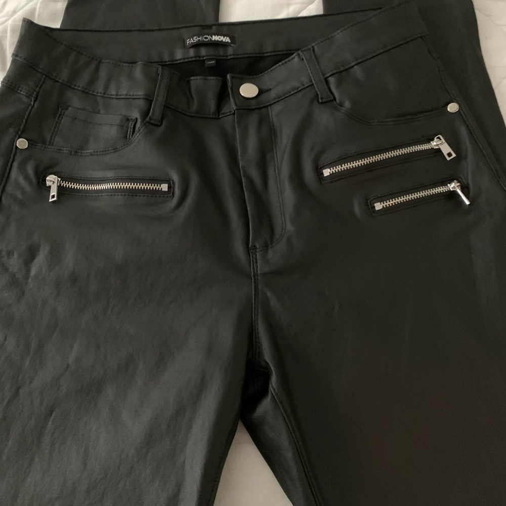 Leather pants